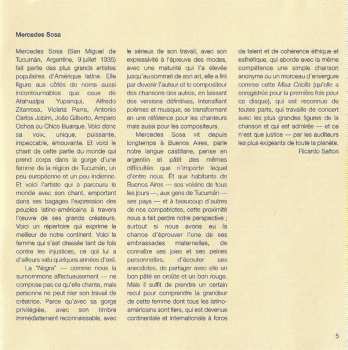CD Mercedes Sosa: Misa Criolla
