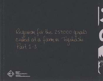 CD Merzbow: Uzura: 13 Japanese Birds Pt. 5 LTD