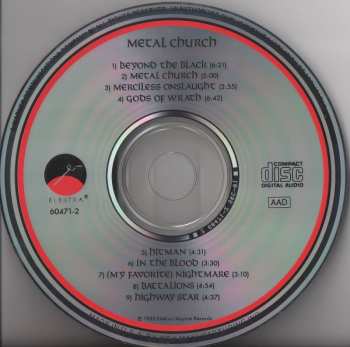 CD Metal Church: Metal Church