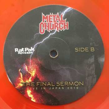 2LP Metal Church: The Final Sermon (Live In Japan 2019) CLR | LTD