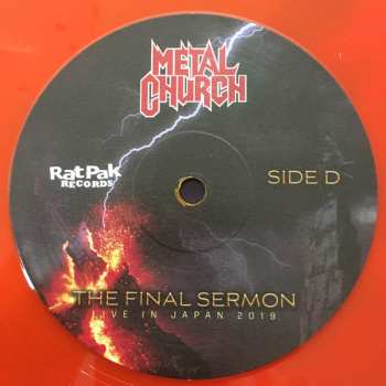 2LP Metal Church: The Final Sermon (Live In Japan 2019) CLR | LTD