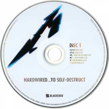 3CD Metallica: Hardwired...To Self-Destruct DLX