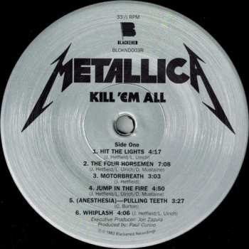 LP Metallica: Kill 'Em All