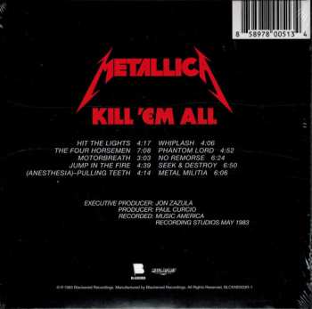 CD Metallica: Kill 'Em All