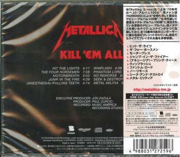 CD Metallica: Kill 'Em All