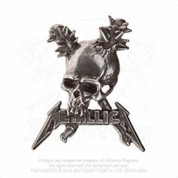 Merch Metallica: Button Damage Including Skull