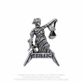 Merch Metallica: Button Justice For All