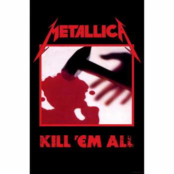 Merch Metallica: Textil-Poster Kill 'em All