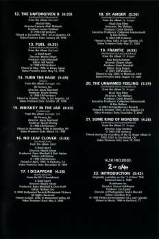 DVD Metallica: The Videos 1989 - 2004