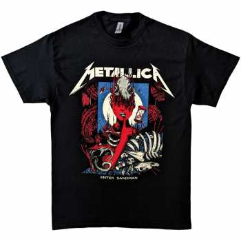 Merch Metallica: T-Shirt Enter Sandman Poster