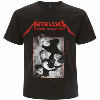 Merch Metallica: T-Shirt Hardwired Band Concrete 