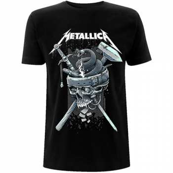 Merch Metallica: T-Shirt History White Logo Metallica 