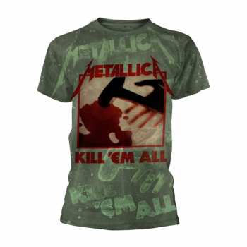 Merch Metallica: T-Shirt Kill 'em All (all Over)