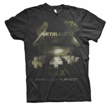 Merch Metallica: T-Shirt Master Of Puppets Distressed 