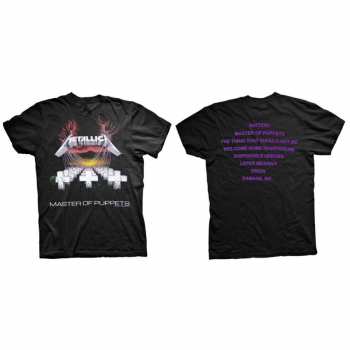 Merch Metallica: T-Shirt Master Of Puppets Tracks