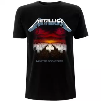T-Shirt Master Of Puppets Tracks 
