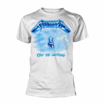 Merch Metallica: T-Shirt Ride The Lightning (white)