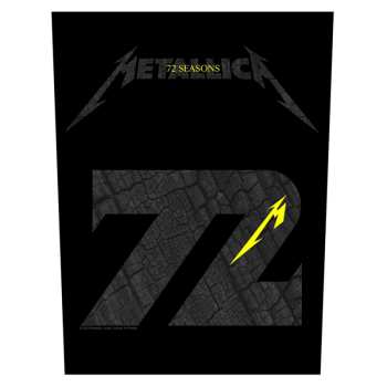 Merch Metallica: Rückenaufnäher 72 Seasons Band