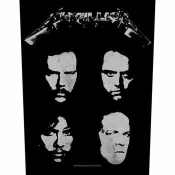 Merch Metallica: Rückenaufnäher Black Album