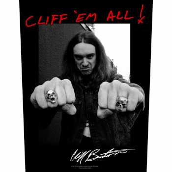 Merch Metallica: Rückenaufnäher Cliff 'em All!