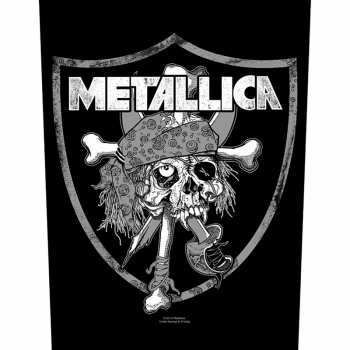 Merch Metallica: Rückenaufnäher Raiders Skull 