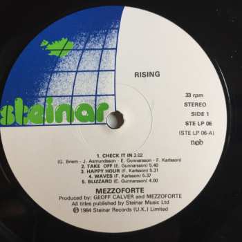 LP Mezzoforte: Rising