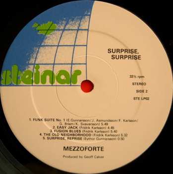 LP Mezzoforte: Surprise Surprise