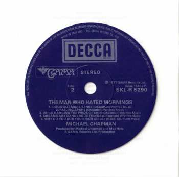 CD Michael Chapman: The Man Who Hated Mornings