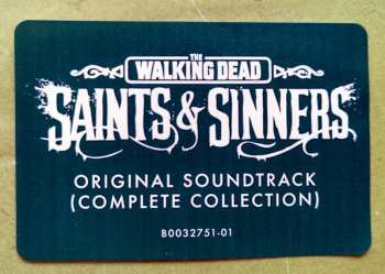 3LP Michael David Peter: The Walking Dead Saints & Sinners Original Soundtrack (Complete Collection) DLX | CLR