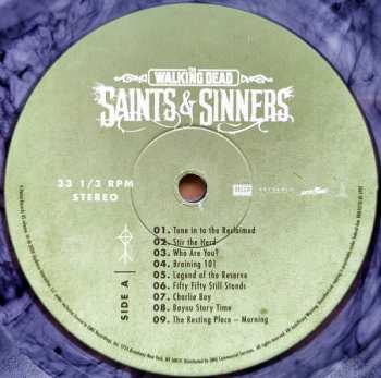 3LP Michael David Peter: The Walking Dead Saints & Sinners Original Soundtrack (Complete Collection) DLX | CLR
