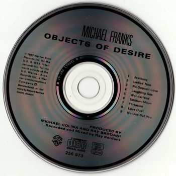 CD Michael Franks: Objects Of Desire