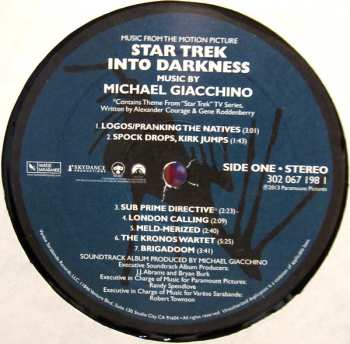 LP Michael Giacchino: Star Trek Into Darkness (Music From The Motion Picture)