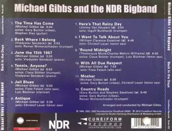 CD The NDR Big Band: Back In The Days