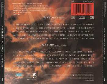 2CD Michael Jackson: HIStory - Past, Present And Future - Book I