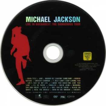 DVD Michael Jackson: Live In Bucharest: The Dangerous Tour
