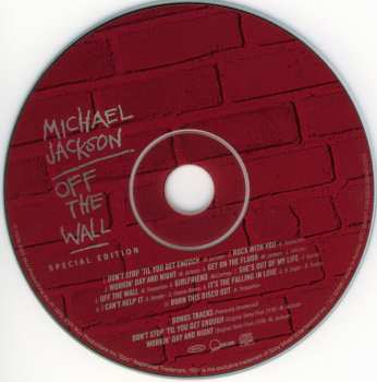 CD Michael Jackson: Off The Wall