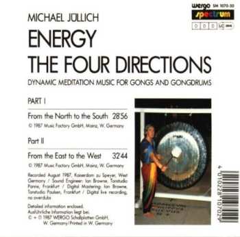 CD Michael Jüllich: Energy - The Four Directions (Dynamic Meditation Music For Gongs And Gongdrums)