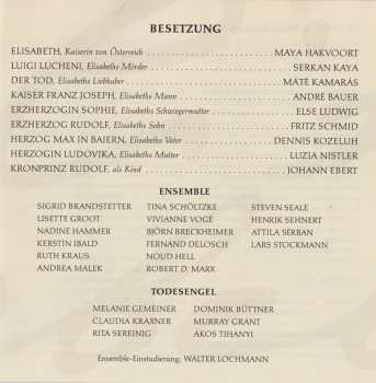 2CD Michael Kunze: Elisabeth (Gesamtaufnahme Live Aus Dem Theater An Der Wien)