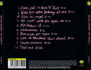 CD Michael Monroe: Not Fakin' It