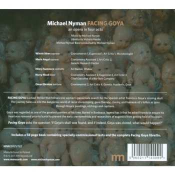 3CD Michael Nyman: Facing Goya: An Opera In Four Acts