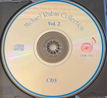 3CD/Box Set Michael Rabin: Collection Vol.2 . Violin Concertos (Live Performances)