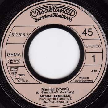 SP Michael Sembello: Maniac