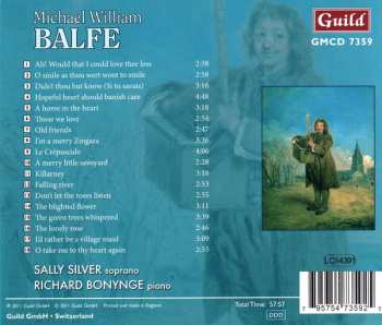 CD Michael William Balfe: Songs And Ballads Rediscovered