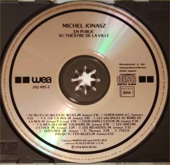 CD Michel Jonasz: En Public, Au Théâtre De La Ville