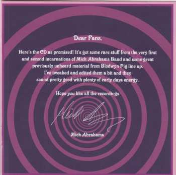 CD Blodwyn Pig: Radio Sessions 69 To 71