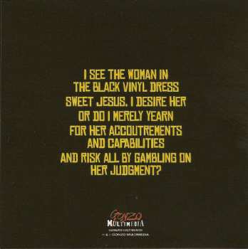 CD Mick Farren: Black Vinyl Dress