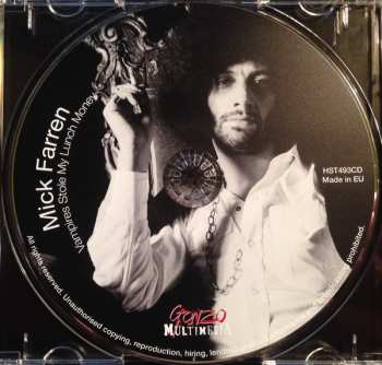 CD Mick Farren: Vampires Stole My Lunch Money
