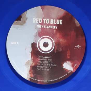 LP Mick Flannery: Red To Blue CLR | LTD