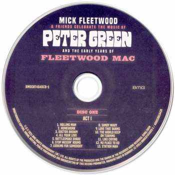 2CD Mick Fleetwood & Friends: Celebrate The Music Of Peter Green And The Early Years Of Fleetwood Mac