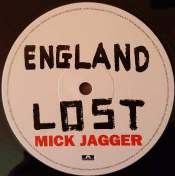 LP Mick Jagger: Gotta Get A Grip / England Lost LTD